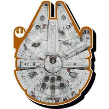 Viaje conosco pelo mundo star wars! Nmr Distribution Star Wars Millennium Falcon Large Funky Chunky Magnet Target