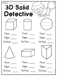 Nothing feels quite as engaging as this cut and glue activity worksheet. First Grade 2d And 3d Shapes Worksheets Distance Learning Shapes Worksheet Kindergarten 3d Shapes Worksheets Geometry Worksheets