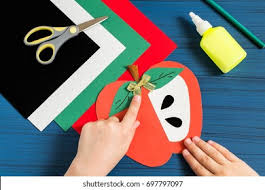 For every business, advertising and marketing plays an important role in making greeting card business a brand. Making Greeting Card Form Apple New Stock Photo Edit Now 697797097