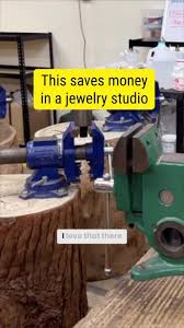 Brilliant budget friendly solution for those anvils in a jewelry studio!  💎💍, Annelise’s Yee showed me around the jewelry studio at the Honolulu  Museum of Art School, so fun to see all of the quirks of ...