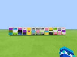 For green in rendering the green stripe on the pride flag. Part 2 I Made 13 More Pride Flags In Minecraft Transgamers