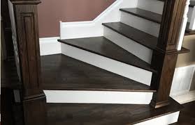 Our stair treads come in standard sizes or can be crafted to your custom specifications by the woodworkers at our manufacturing facility in middlefield, ohio. Best Custom Staircase Company In Chicago Dml Services Inc