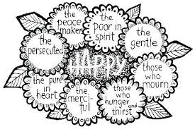 Beatitudes Coloring Pages Beatitudes Coloring Page Beatitudes Clip Art Beatitudes Coloring Pages Beatitud Beatitudes Bible Crafts Preschool Beatitudes For Kids