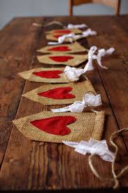 Burlap banners easter decorations jute garland flags for home party decor favors. Burlap Amp Lace Heart Banner By Littlemaisie On Etsy 35 00 Valentine Day Crafts Valentines Diy Valentine S Day Diy