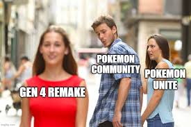 Pokemon comics pokemon funny pokemon memes pokemon fan art pokemon go pokemon team rocket pokemon stuff pokemon fusion pokemon cards. The Pokemon Community Wants A Sinnoh Remake Imgflip