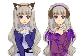 How To Differentiate Nekomimi From Inumimi Anime Manga Stack Exchange May be vary different between crt and lcd screens.