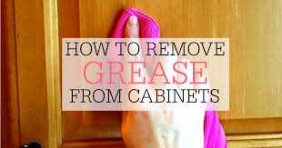 This solution is more of a chemical abrasive than a physical abrasive. How To Remove Grease From Kitchen Cabinets Frugally Blonde