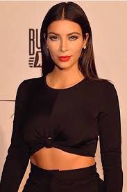 Today S Beauty Secret Slate Gray Eyes Kim Kardashian Hair Kardashian Hair Sleek Hairstyles