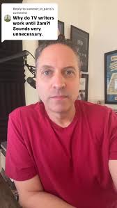 Why do tv writers work long hours? #tvwriter #tvwriting