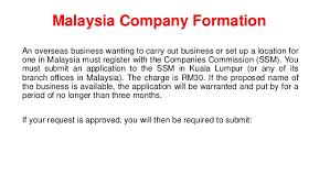 Clarification from companies commission of malaysia (ccm). Malaysia Company Formation Started Business In Malaysia