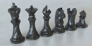 3d Printed Chess Piece Models Smart House Ideas Jeu Echec Echiquiers Boite En Fer