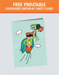 Happy Birthday Card Printable Boy Free Superhero Printable Birthday Card Superhero Birthday Party Birthday Card Printable Superhero Birthday