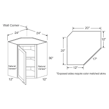 Home Decorators Collection Brookfield Assembled 24x30x12 In Plywood Wall Angle Corner Kitchen Cabinet Soft Close Left In Painted Pacific White Wa2430l Bpw Th In 2021 Kitchen Cabinet Plans Corner Kitchen Cabinet Kitchen