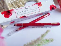 Review Fanbo Eye Brow Pencil Black And Brown Waterproof Hari Alis Fanbo Beauty Blogger Medan Misstariita