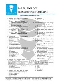 Bimbingan alumni ui sbmptn 2016 kode 252 tkd saintek biologi ( ) molekul berikut yang sama sekali. Bab Lasifikasi Tumbuhan Bimbingan Alumni Ui