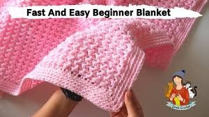 How To Crochet Fast And Easy Beginner Blanket Youtube Do you like to crochet? how to crochet fast and easy beginner blanket