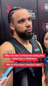 Rockets Vs Warriors Clips Dillon Brooks Pushed into Payton