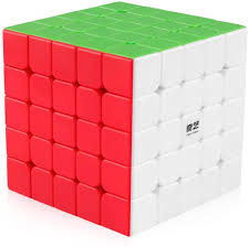 The art file rubik s cube friendship card eb013 from www.nandq.com a friendlier rubik's cube for a better world. Amazon Com Coogam Qiyi 5x5 Speed Cube Stickerless Puzzle Toy Qizheng S Version Toys Games