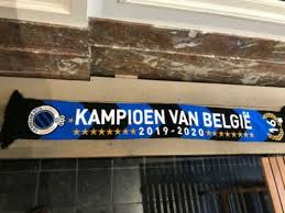 Dit weekend wordt de jupiler pro league opnieuw op. Club Brugge Sjaal Kampioen Van Belgie 2019 2020 Voetbal 2dehands
