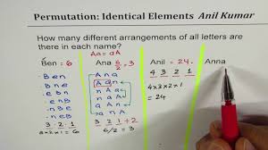 Hence, the letters in the word excellent can be arranged in 30240 ways. How Many Arrangements Of Letter Can Be Done With Repeated Letters In A Word For Beginners Youtube