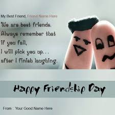 Close friends share about 1% of their dna. Happy Friendship Day Quotes For Best Friends With Name Edit