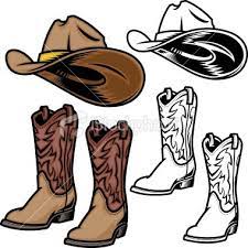 This Is A Simple Illustration Of A Cowboy Hat And Boots This File Cowboy Boots Drawing Cowboy Hat Drawing Cowboy Hats