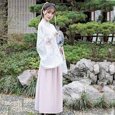 Modern Hanfu Improved Costume WeiJin Style Fairy Student Daily Dress  Graduation | eBay