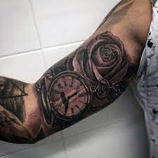 Top 103 Pocket Watch Tattoo Ideas 2021 Inspiration Guide Watch Tattoos Pocket Watch Tattoos Watch Tattoo Design