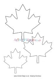 Maybe you would like to learn more about one of these? Maple Leaf Template