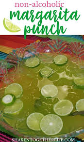 Maybe Margarita Punch Non Alcoholic Punch Recipe Non Alcoholic Punch Alcoholic Punch Margarita Punch