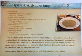 Oyster And Artichoke Soup Yum Nomnom Seafood Artichoke Soup Seafood Soup Oysters