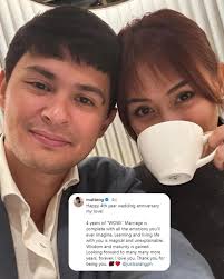 HAPPY ANNIVERSARY, MATTEO & SARAH! 🥺​💗​ Actor Matteo Guidicelli penned a  heartwarming letter to his wife Sarah Geronimo to mark their fourth  anniversary
