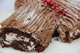Christmas Chocolate Yule Log Chocolate Log Recipe Christmas Chocolate Chocolate Yule Log