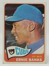 Ernie banks baseball cards were as certain in summer as cookouts, cutoffs and car washes. Mavin 1965 Ernie Banks Topps Baseball Card 510 Excellent Condition