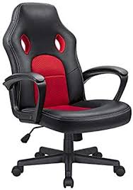 Amazon Com Kaimeng Office Gaming Chair Leather Computer Chair High Back Ergonomic Adjustable Racing Chair Executive Conference In 2020 Gaming Chair Racing Chair Chair