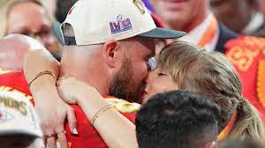 Watch: Kelce and Swift celebrate at the Super Bowl