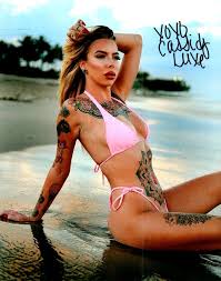 Cassidy Luxe Super Hot Signed 8x10 Photo Porn Star Adult Model COA Proof 4  | eBay