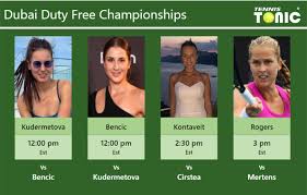 Mertens/schuurs vs bencic/honcova 0 : Prediction Preview H2h Kudermetova Bencic Kontaveit And Rogers To Play On Court 3 On Tuesday Dubai Duty Free Championships Tennis Tonic News Predictions H2h Live Scores Stats