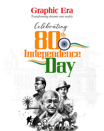 𝐂𝐞𝐥𝐞𝐛𝐫𝐚𝐭𝐢𝐧𝐠 𝟖𝟎 𝐘𝐞𝐚𝐫𝐬 𝐨𝐟 𝐈𝐧𝐝𝐢𝐚'𝐬 𝐈𝐧𝐝𝐞𝐩𝐞𝐧𝐝𝐞𝐧𝐜𝐞 Graphic Era proudly joins the nation in commemorating the 80th Independence Day, honouring the extraordinary legacy of the leaders and freedom fighters whose courage ...