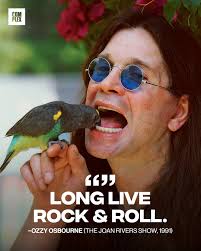 May we all be so lucky to find our lifelong calling the way Ozzy did 🖤