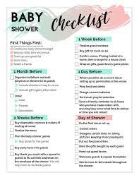 Baby Shower Planner Baby Shower Checklist Babyshowerchecklist This Baby Shower Planner Makes Planni Baby Shower Planner Baby Shower Fall Budget Baby Shower