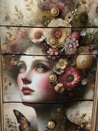 I just completed three tole painted jewelry box lids for my granddaughters.  Even when you paint the same flower they always come out different. I love  to paint ornaments. Thank for letting