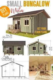 16 Cutest Small And Tiny Home Plans With Cost To Build Craft Mart Small Bungalow Bungalow House Plans Tiny House Plans