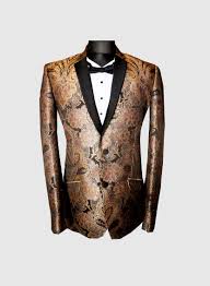 Black And Gold Paisley Vest Mochee Kent Mens Evening Wear Paisley Blazer Dinner Jacket Wedding