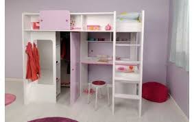 (283 global.p2p.product.message.product) ensemble de mezzanine lit superposé tête de lit tiroir de rangement lit standard lit gigogne. Lit Mezzanine Design Rose Et Blanc Avec Rangement Pour Fille