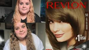 Cool lightest ash brown hair color and how to get it. Brassy Blonde To Light Ash Brown At Home Revlon Colorsilk 50 Youtube
