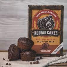 Sign up for our weekly bear bulletin and be the first to hear about exclusive news, promotions, recipes, and recent bear sightings at kodiak cakes! Kodiak Cakes Protein Packed Muffin Mix Double Dark Chocolate 14oz Target