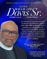 With heavy hearts, the Walker Family announces the life transition of a  devoted family man, beloved spiritual leader, and pillar of our community,  who's legacy of faith and compassion will forever live