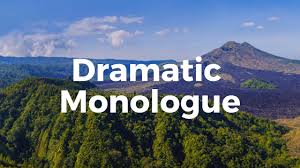 Word origin late 16th century: Dramatic Monologue Definition Characteristics And Examples Literary Ocean