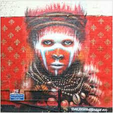 Graffiti (Dale Grimshaw), North London, England.